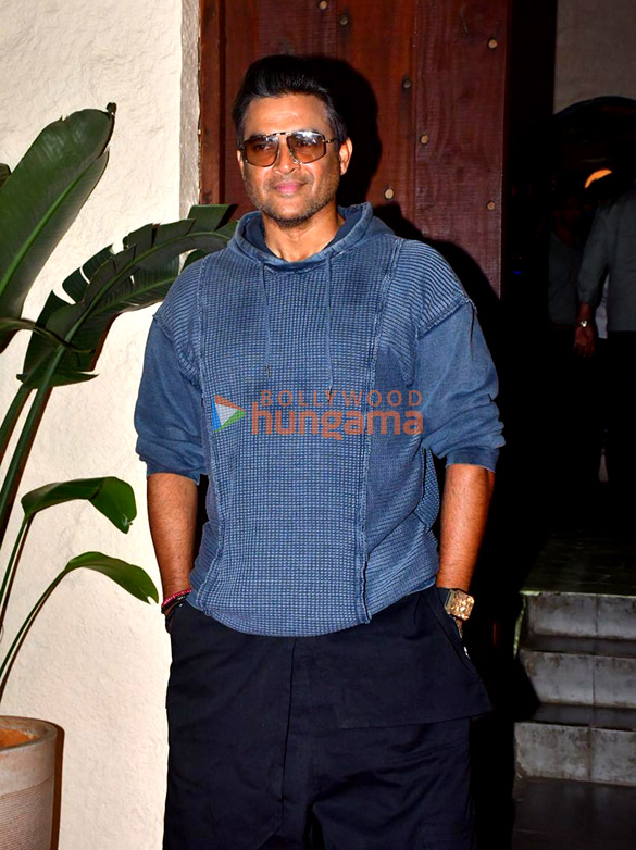 Photos: Ajay Devgn, Rakul Preet Singh, R Madhavan, Meezaan Jafri and Luv Ranjan snapped promoting their film De De Pyaar De 2