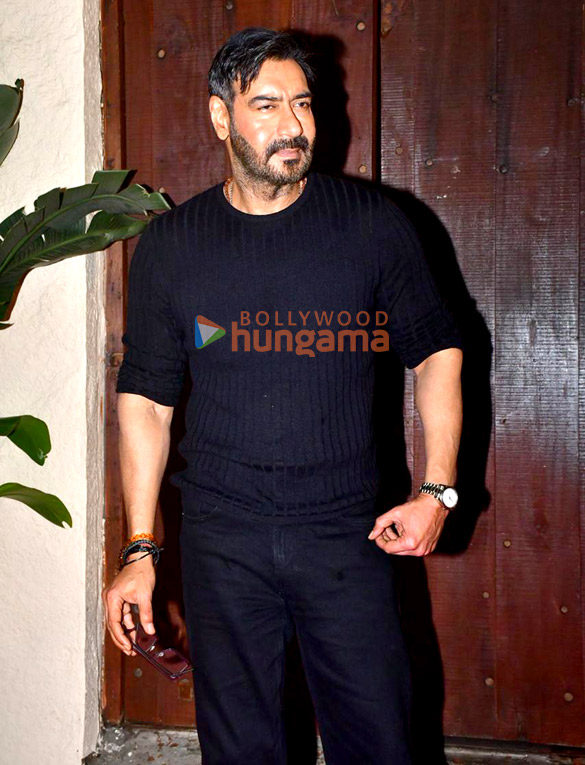Photos: Ajay Devgn, Rakul Preet Singh, R Madhavan, Meezaan Jafri and Luv Ranjan snapped promoting their film De De Pyaar De 2