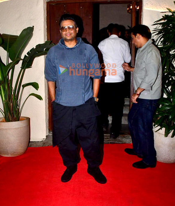 Photos: Ajay Devgn, Rakul Preet Singh, R Madhavan, Meezaan Jafri and Luv Ranjan snapped promoting their film De De Pyaar De 2