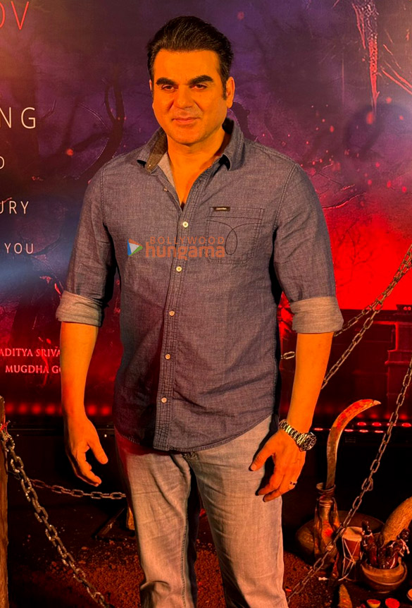 Photos: Arbaaz Khan, Rituparna Sengupta and Nitin Vaidya grace the trailer launch of Kaal Trighori