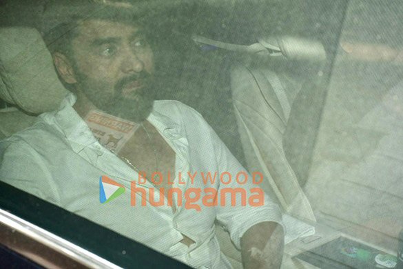 Photos: Hrithik Roshan, Saba Azad and others attend Zarine Khan’s condolence