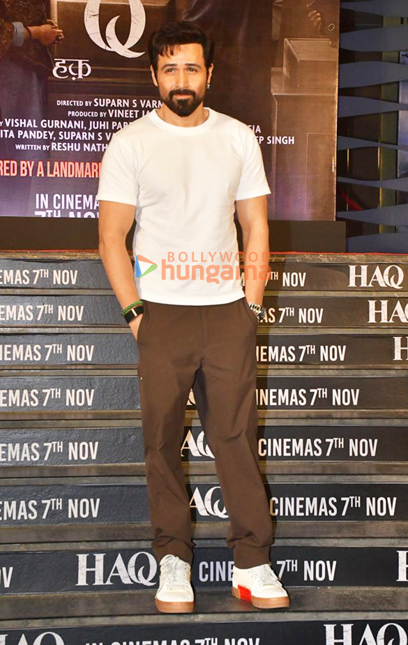 Photos: Emraan Hashmi, Yami Gautam Dhar, Ankita Lokhande, Aayush Sharma and others grace the premiere of Haq