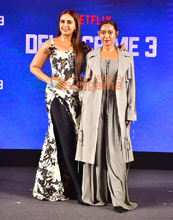 Photos: Huma Qureshi, Shefali Shah, Sayani Gupta and others grace the trailer launch of Netflix’s Delhi Crime Season 3