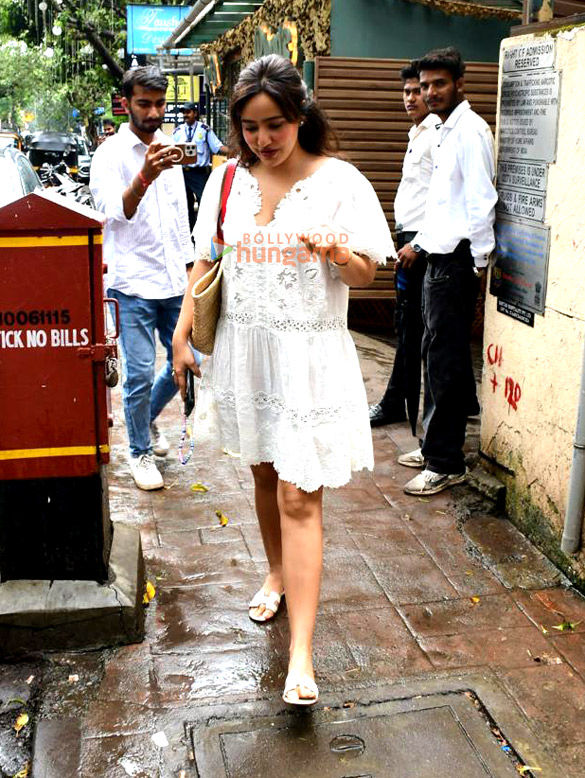 Photos: Neha Sharma and Aisha Sharma spotted outside a cafe in Bandra