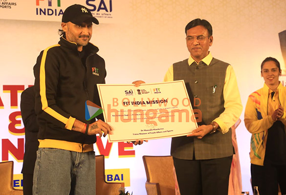 Photos: Rohit Shetty, Harbhajan Singh, Jackky Bhagnani and Saina Nehwal snapped at National Fitness & Wellness Conclave