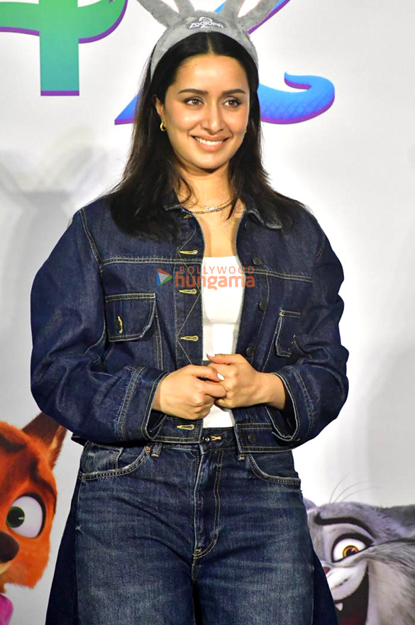 Photos: Shraddha Kapoor at Zootopia 2 Hindi voice launch