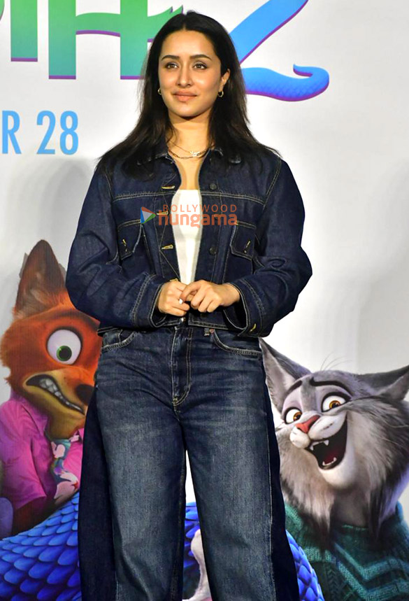 Photos: Shraddha Kapoor at Zootopia 2 Hindi voice launch