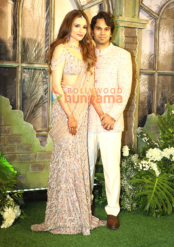 Photos: Urvashi Rautela, Bhumi Pednekar, Kanika Kapoor and others attend Vedant Birla and Tejal Kulkarni’s wedding reception