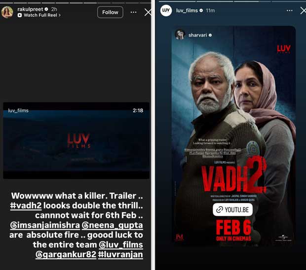 Celebrities shower praise on Sanjay Mishra - Neena Gupta starrer Vadh 2 trailer: “Impossible to look away”