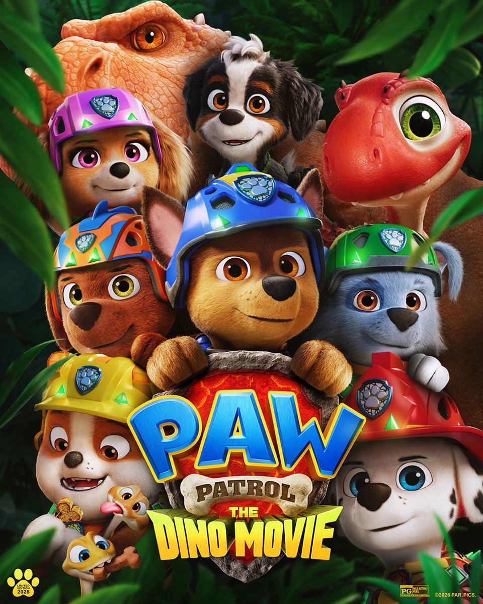 Paw Patrol 3: The Dino Movie (English) Movie: Review | Release Date (2026) | Songs | Music | Images | Official Trailers | Videos | Photos | News