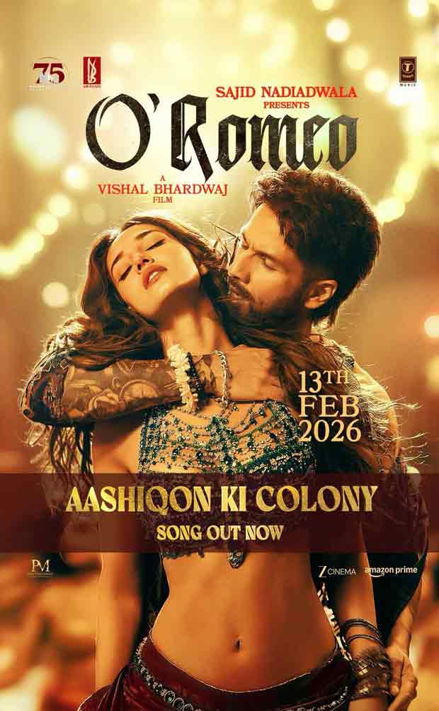 Shahid Kapoor and Disha Patani revive 90s nostalgia in Aashiqon Ki Colony from O’Romeo, watch – The Headlines