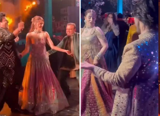 Kriti Sanon dances to ‘Lollipop’ with Varun Sharma at the star-studded sangeet of sister Nupur Sanon and Stebin Ben in Udaipur; watch