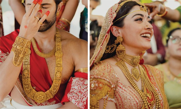 sachin and babi light blue dress Rashmika Mandanna Dating History: Rumours With Sreenivas, Broken Engagement,  Marriage With Vijay