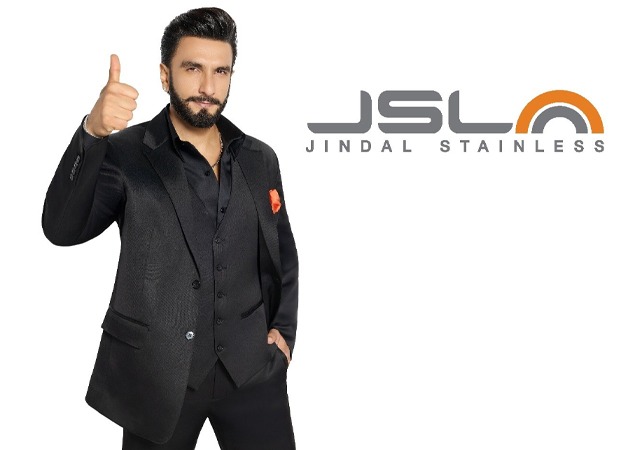 Ranveer Singh announced as brand ambassador for Jindal Stainless brand campaign