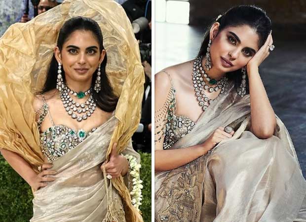 Isha Ambani stuns at Met Gala 2026 in an 1,800-carat blouse and sculptural  saree by Gaurav Gupta 2026 : Bollywood News - Bollywood Hungama