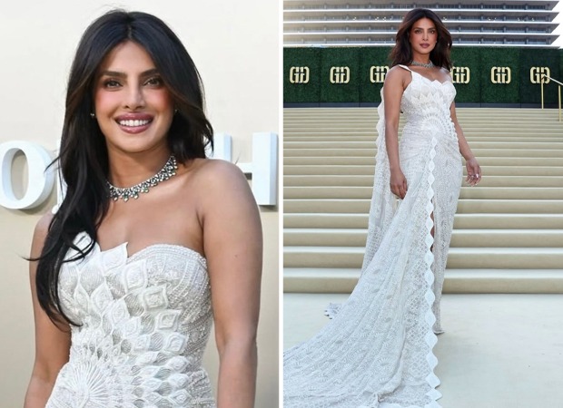 Priyanka Chopra Jonas wears transformed 20-year-old Chikankari sari for Global Vanguard Honor at Gold Gala