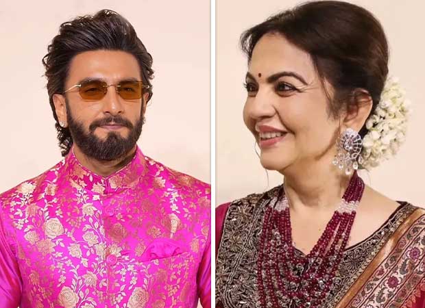 Ranveer Singh dances Garba with Nita Ambani at Swadesh Eros party